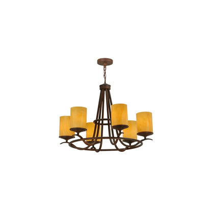 Octavia 6 Light 36" Wide Pillar Candle Style Chandelier