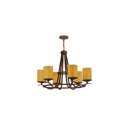 Octavia 6 Light 36" Wide Pillar Candle Style Chandelier