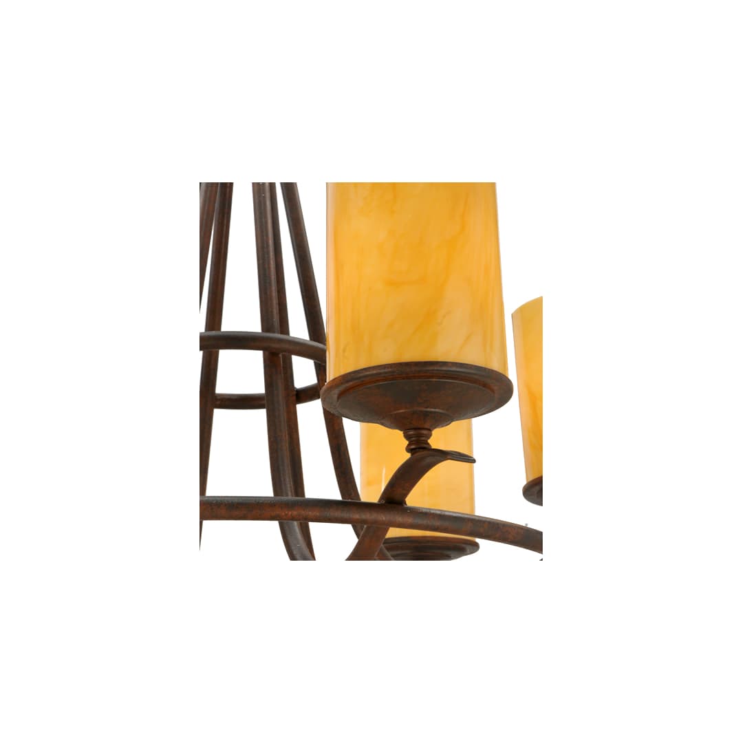 Octavia 6 Light 36" Wide Pillar Candle Style Chandelier