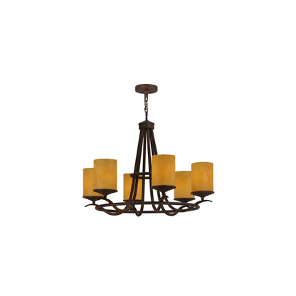 Octavia 6 Light 36" Wide Pillar Candle Style Chandelier