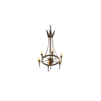 Amaury 6 Light 24" Wide Taper Candle Style Chandelier