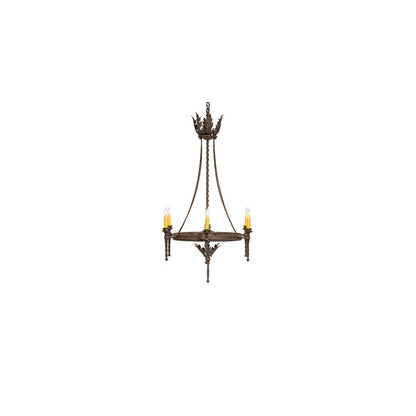 Amaury 6 Light 24" Wide Taper Candle Style Chandelier