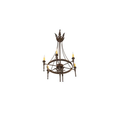 Amaury 6 Light 24" Wide Taper Candle Style Chandelier
