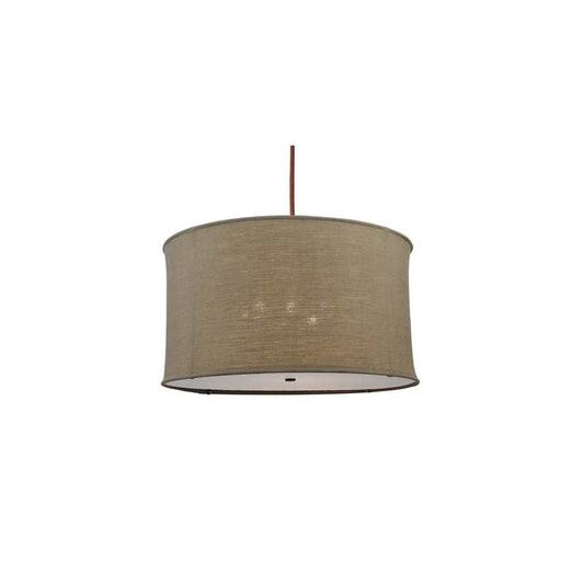 Cilindro Textrene 8 Light 37" Wide Pendant