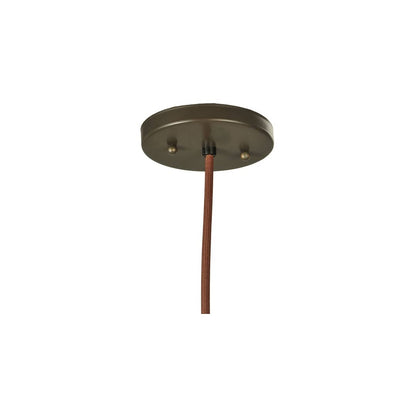 Cilindro Textrene 8 Light 37" Wide Pendant