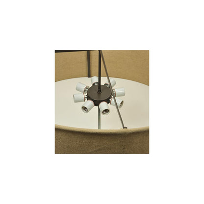 Cilindro Textrene 8 Light 37" Wide Pendant