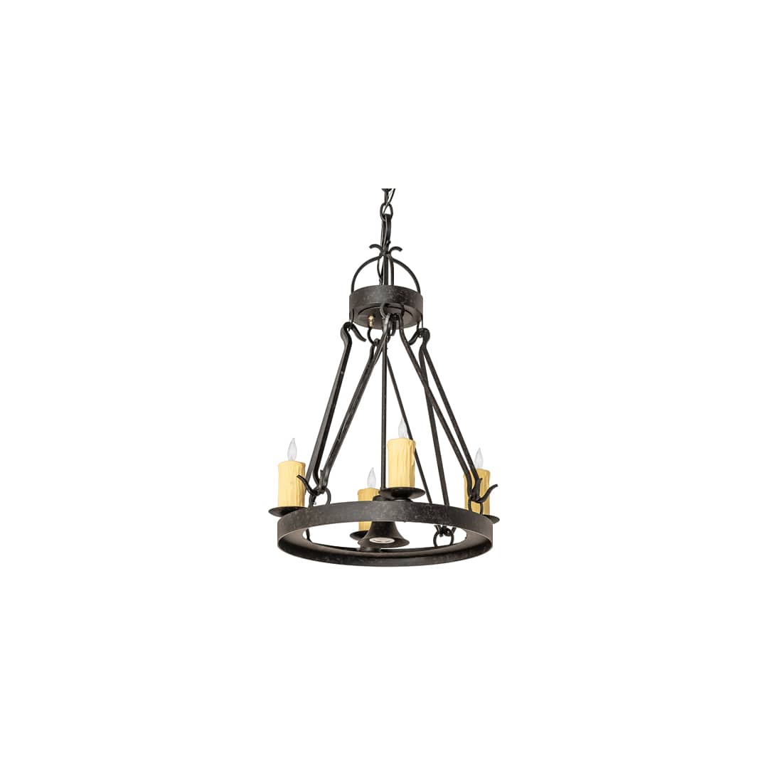 Lakeshore 4 Light 28" Wide Taper Candle Pendant