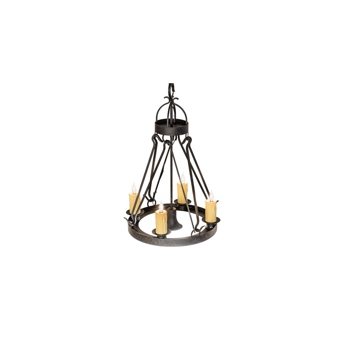 Lakeshore 4 Light 28" Wide Taper Candle Pendant