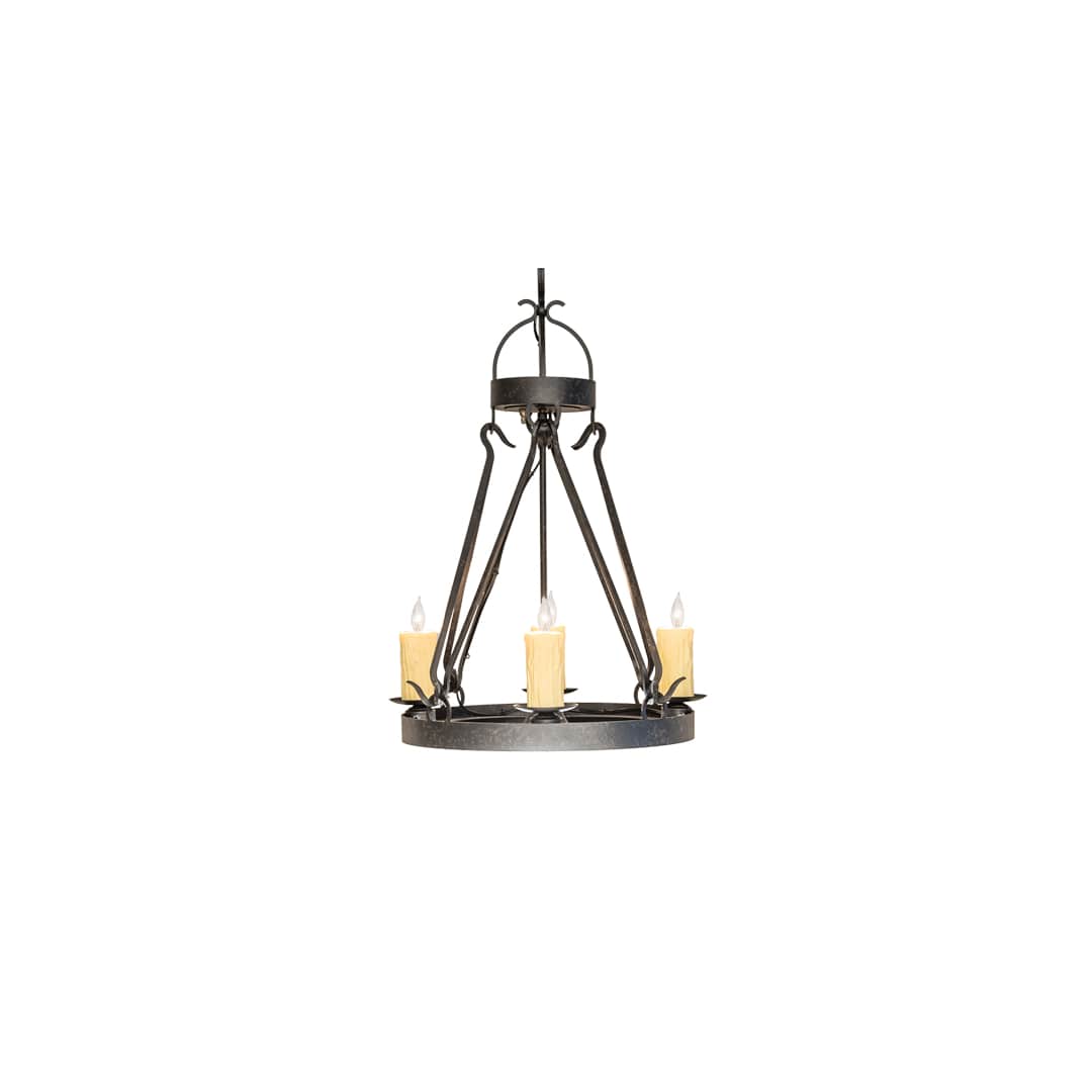 Lakeshore 4 Light 28" Wide Taper Candle Pendant