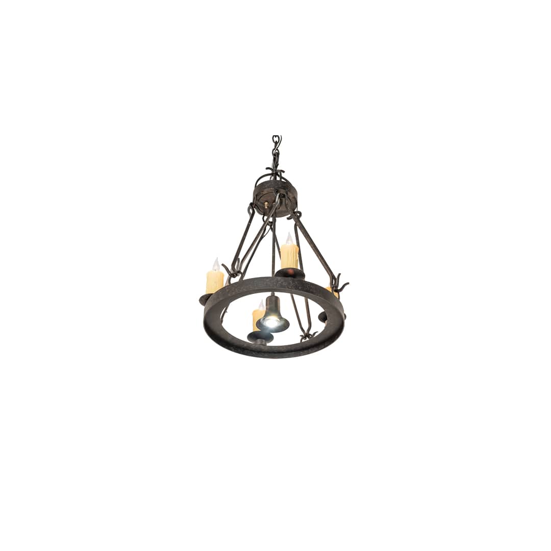 Lakeshore 4 Light 28" Wide Taper Candle Pendant