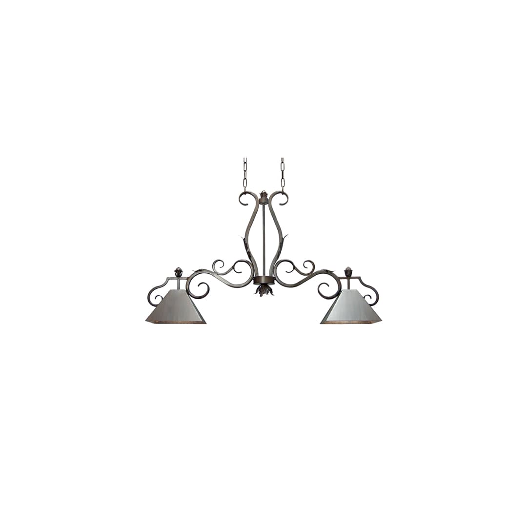 Pedra 2 Light 11" Wide Linear Pendant