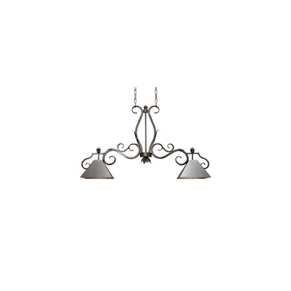 Pedra 2 Light 11" Wide Linear Pendant