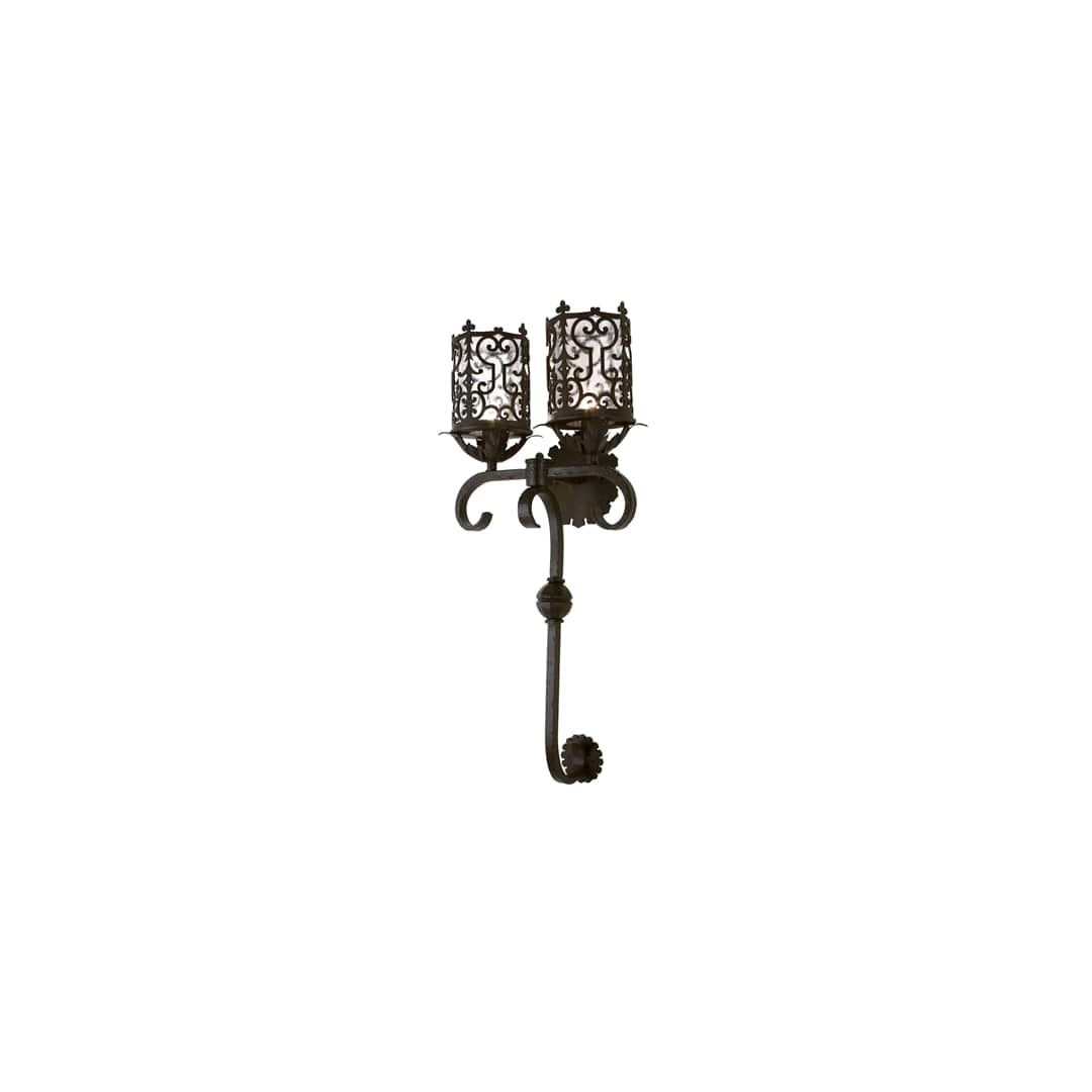 Oskar 2 Light 36" Tall Wall Sconce