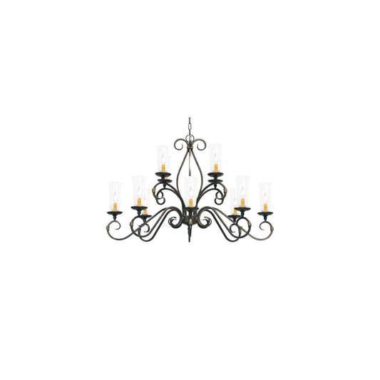 Zola 12 Light 30" Wide Taper Candle Style Chandelier