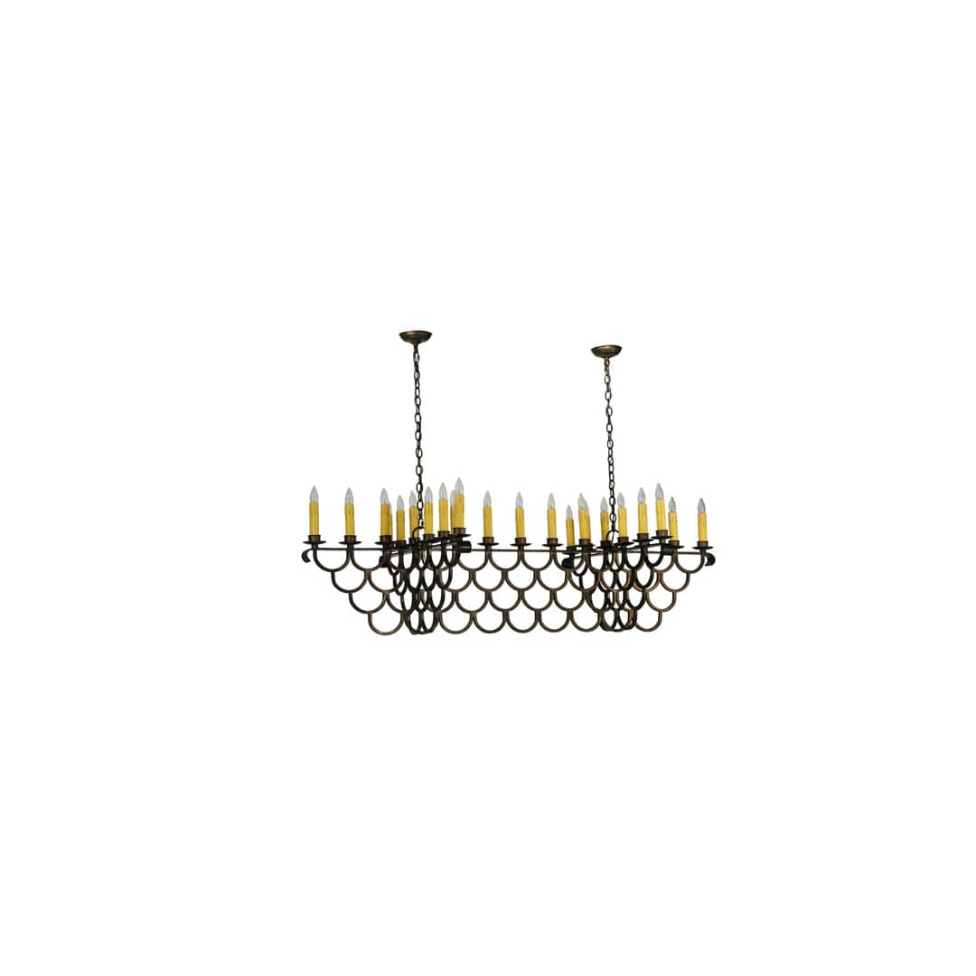 Picadilly 23 Light 32" Wide Taper Candle Style Chandelier