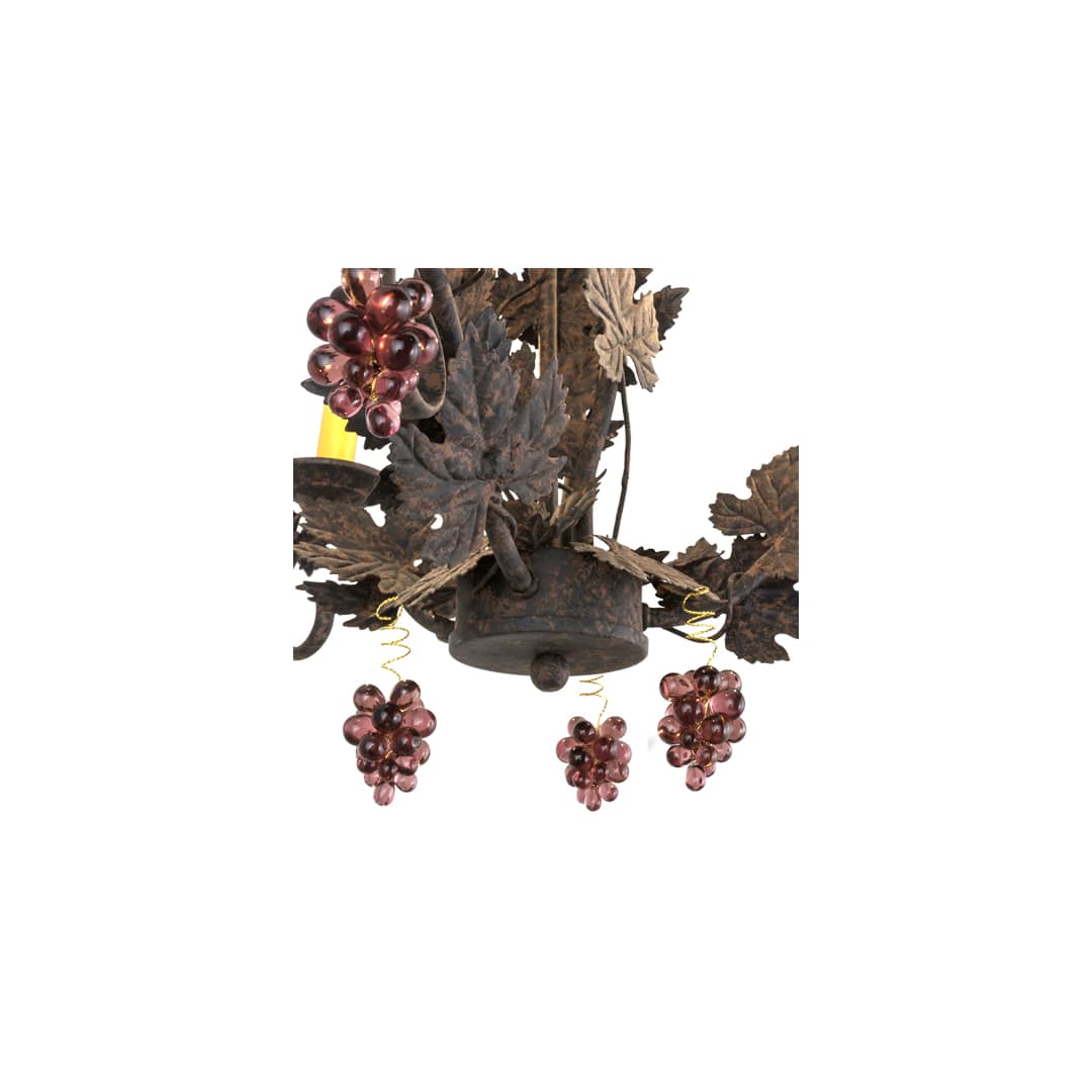 Vineyard 3 Light 18" Wide Taper Candle Style Chandelier