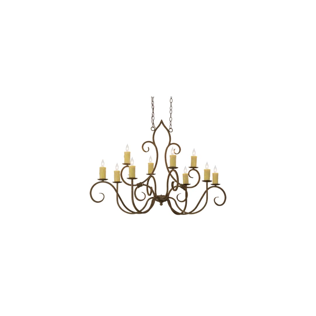 Clifton 10 Light 28" Wide Taper Candle Style Chandelier