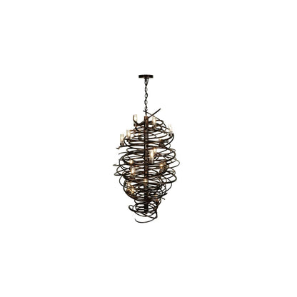 Centric 18 Light 30" Wide Taper Candle Style Chandelier