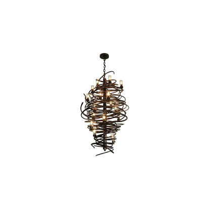 Centric 18 Light 30" Wide Taper Candle Style Chandelier
