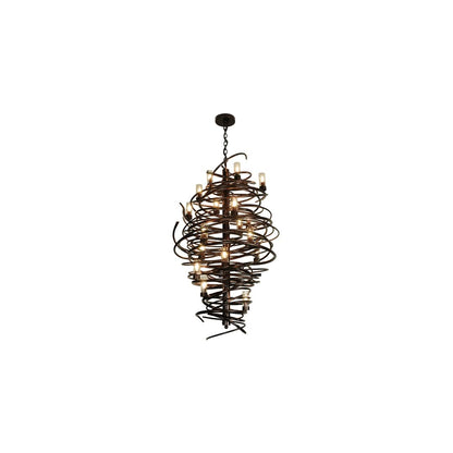 Centric 18 Light 30" Wide Taper Candle Style Chandelier