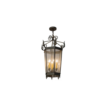 Regency 6 Light 20" Wide Taper Candle Pendant