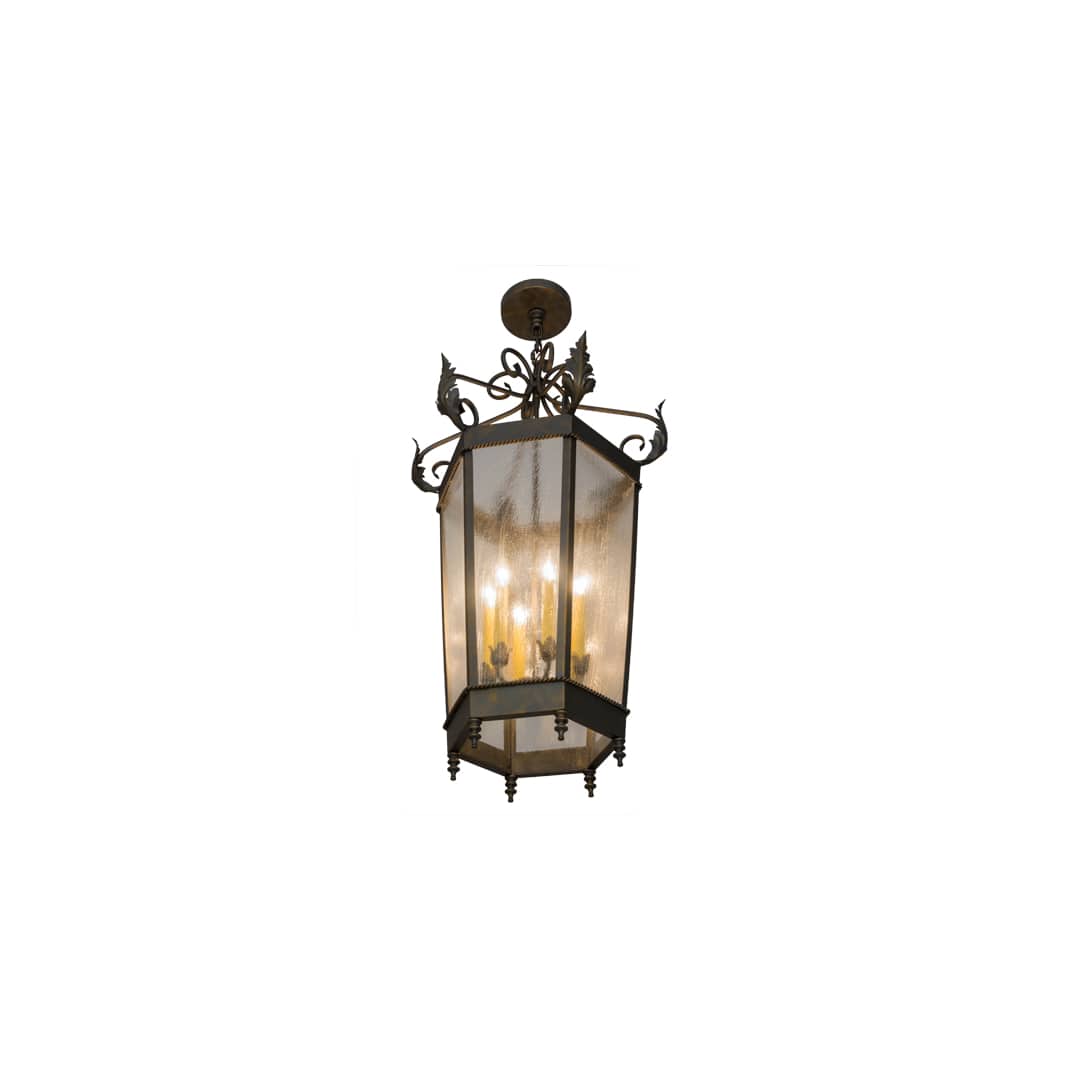 Regency 6 Light 20" Wide Taper Candle Pendant