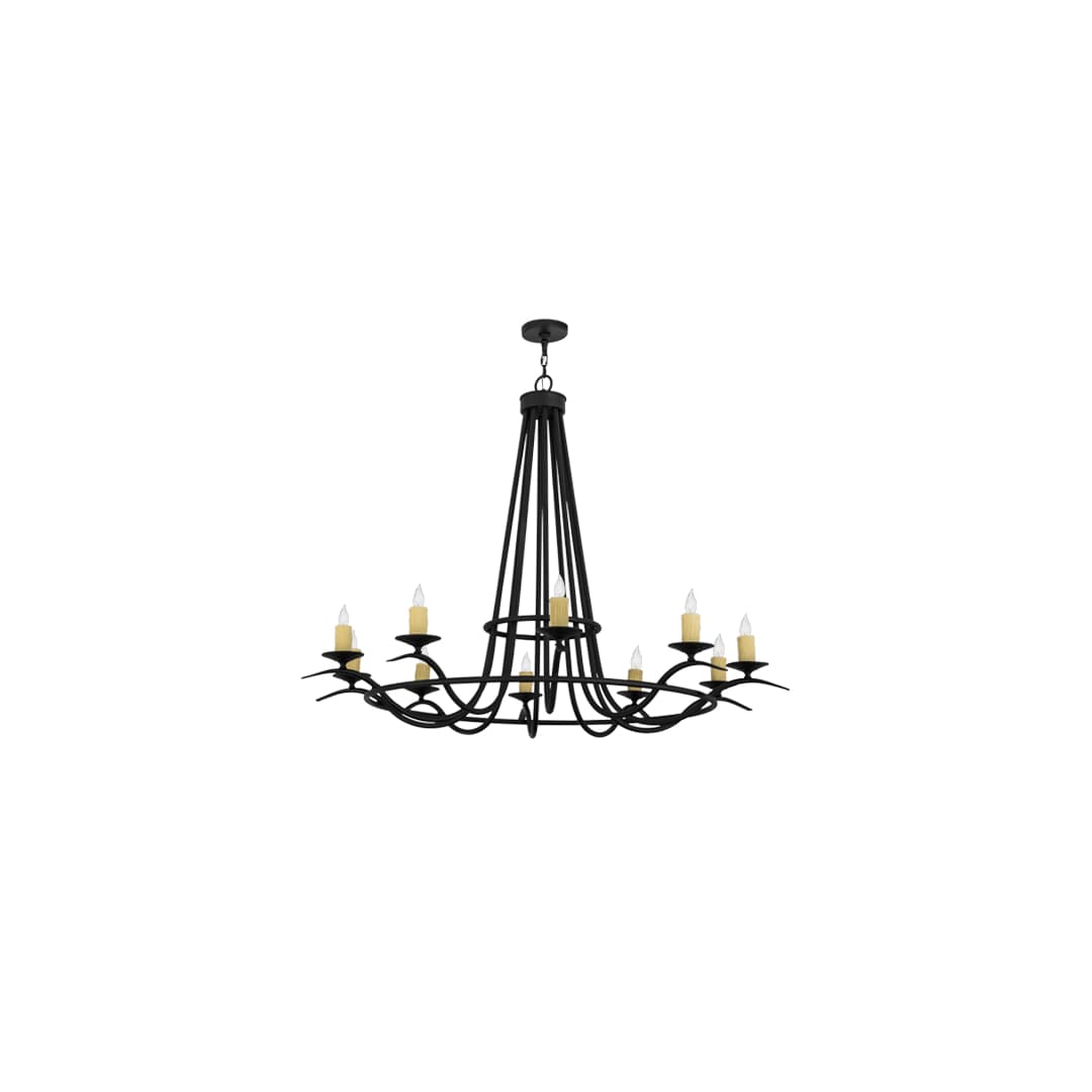 Octavia 10 Light 60" Wide Taper Candle Style Chandelier