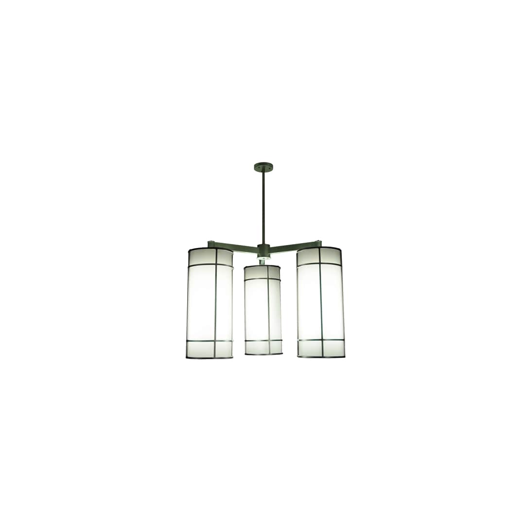 Cilindro Jackson Hall 12 Light 49" Wide Chandelier
