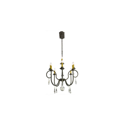 Celine 10 Light 28" Wide Crystal Candle Style Chandelier