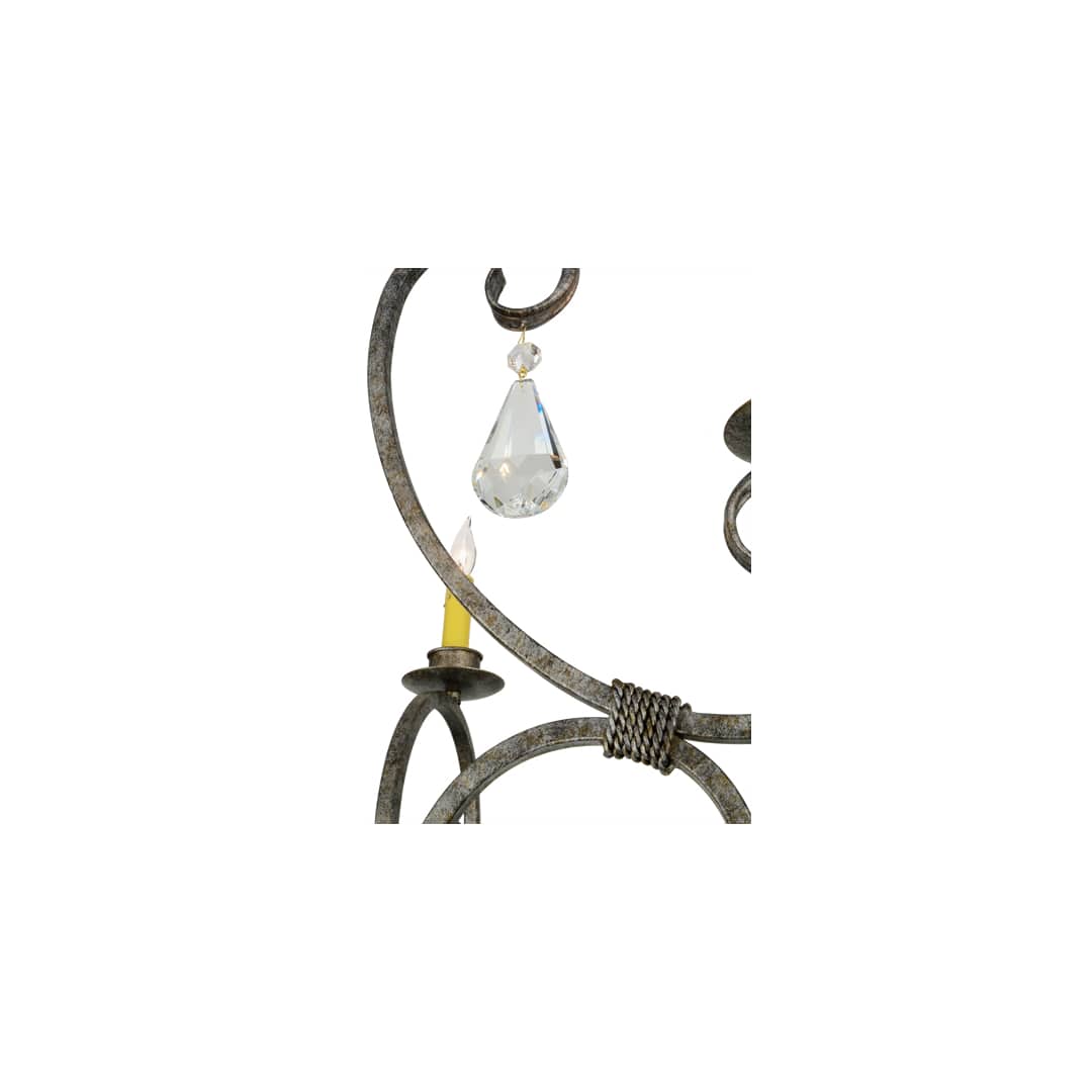 Celine 10 Light 28" Wide Crystal Candle Style Chandelier