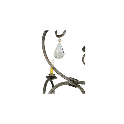 Celine 10 Light 28" Wide Crystal Candle Style Chandelier
