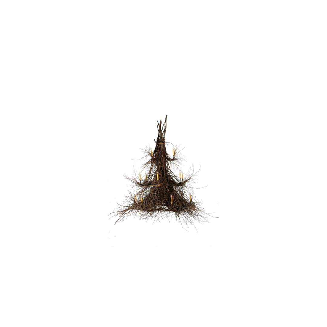 Twigs 15 Light 72" Wide Taper Candle Style Chandelier