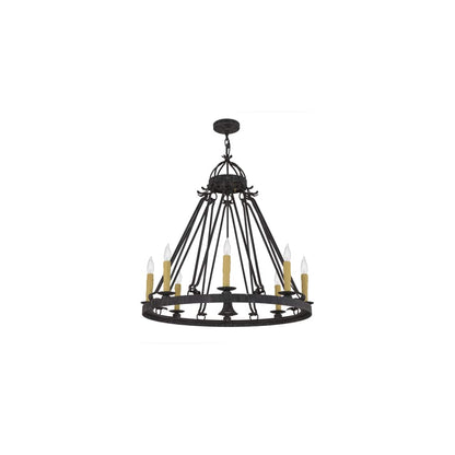 Lakeshore 36" Wide Taper Candle Style Chandelier