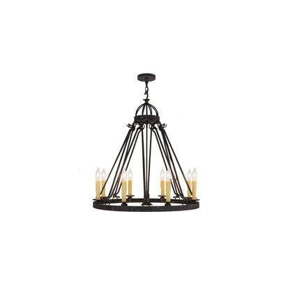 Lakeshore 36" Wide Taper Candle Style Chandelier