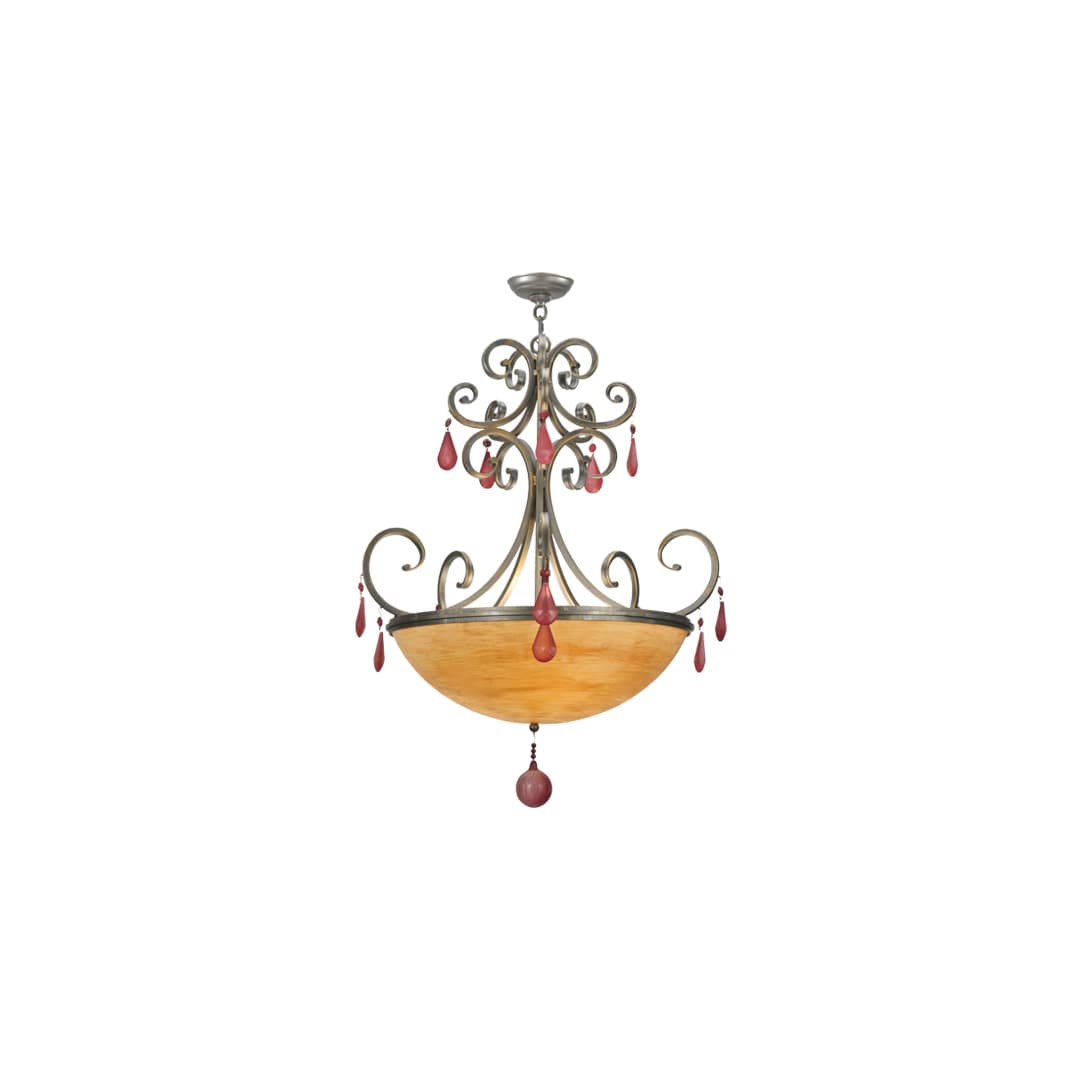Jeri 4 Light 28" Wide Crystal Pendant