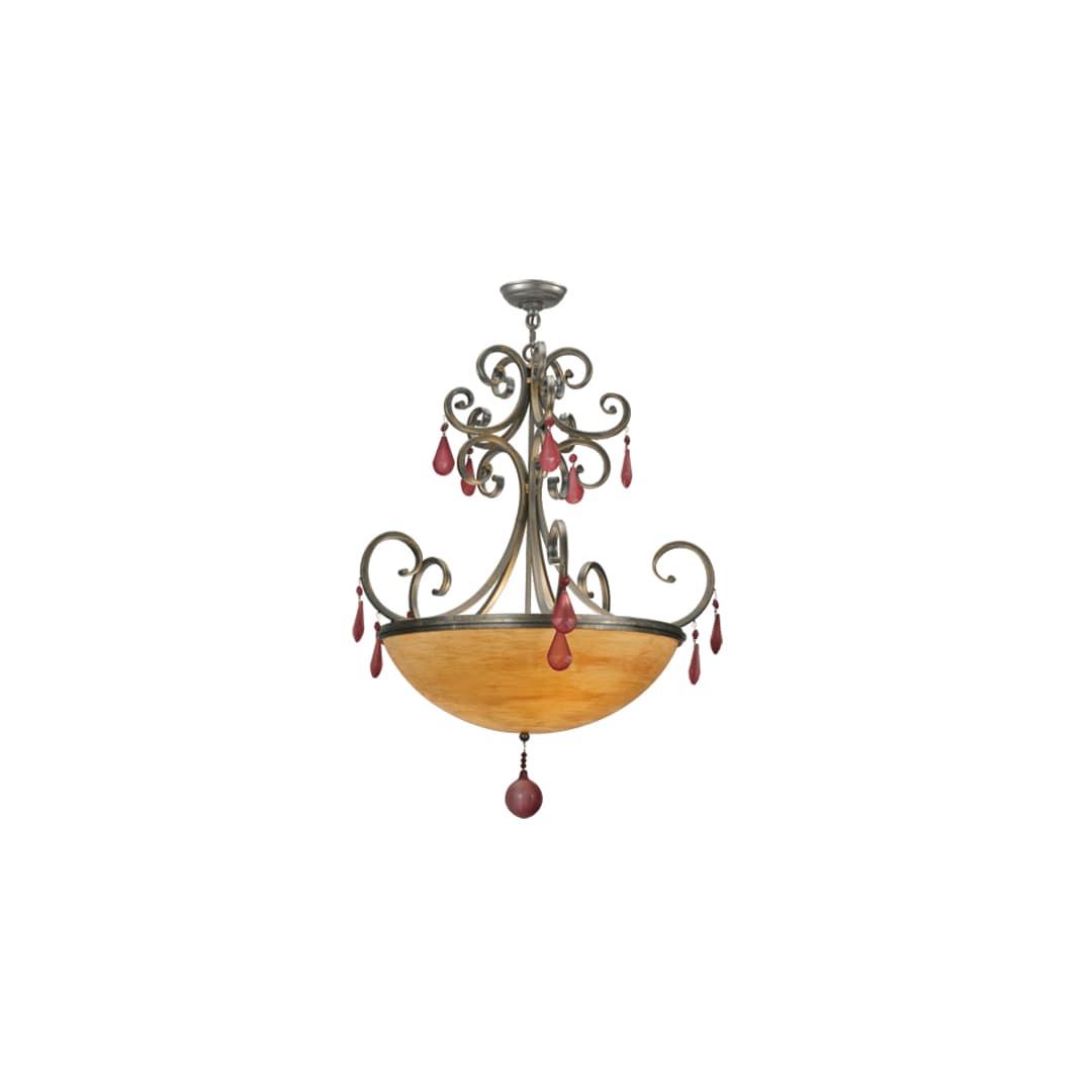 Jeri 4 Light 28" Wide Crystal Pendant
