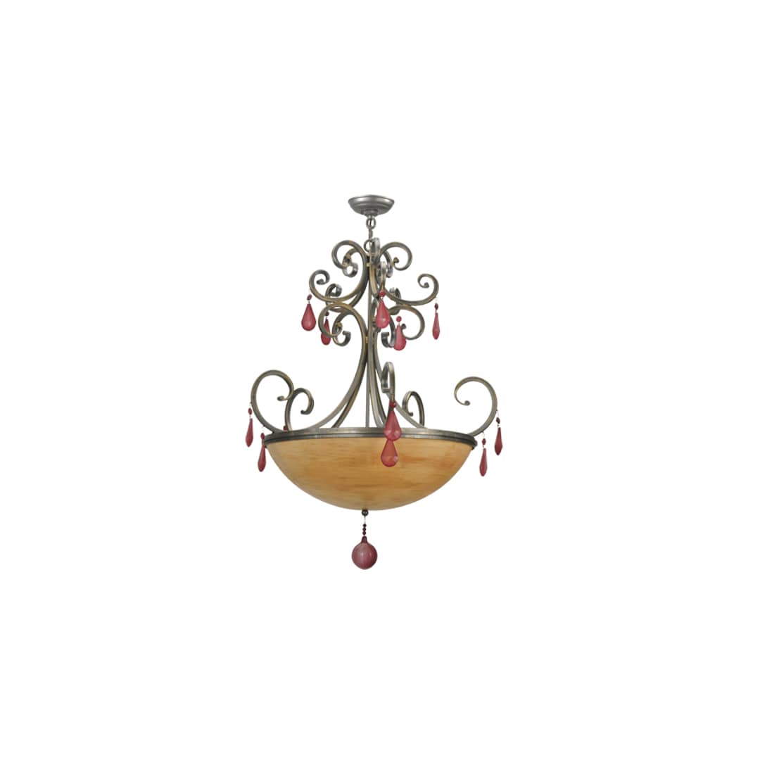 Jeri 4 Light 28" Wide Crystal Pendant
