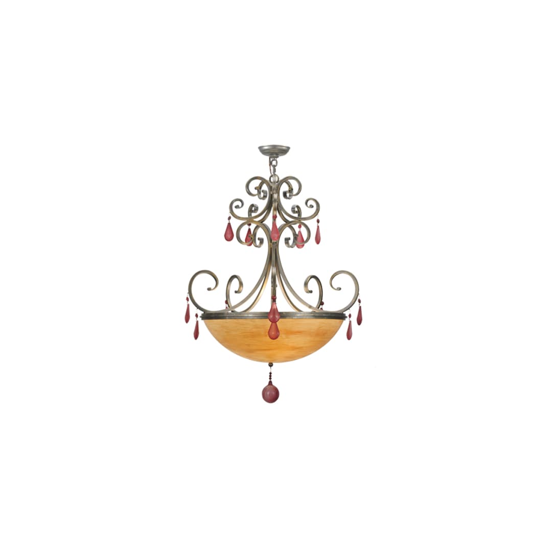 Jeri 4 Light 28" Wide Crystal Pendant