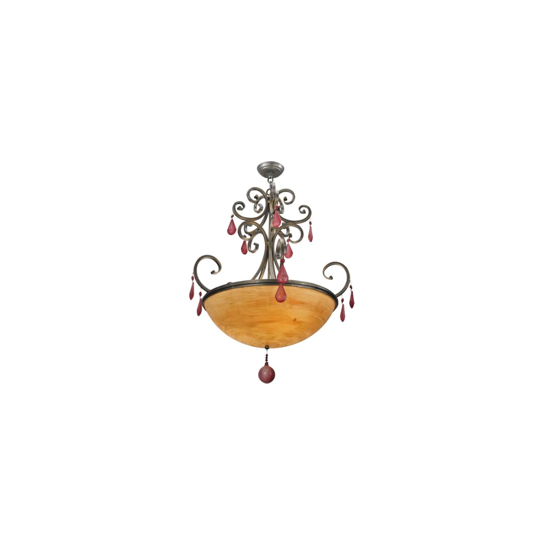 Jeri 4 Light 28" Wide Crystal Pendant