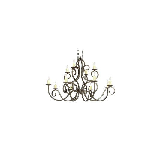Clayton 12 Light 60" Wide Taper Candle Style Chandelier