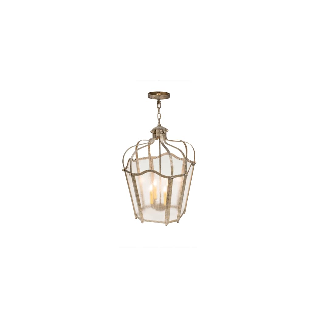 Citadel 4 Light 22" Wide Taper Candle Pendant