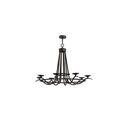 Octavia 8 Light 38" Wide Taper Candle Style Chandelier