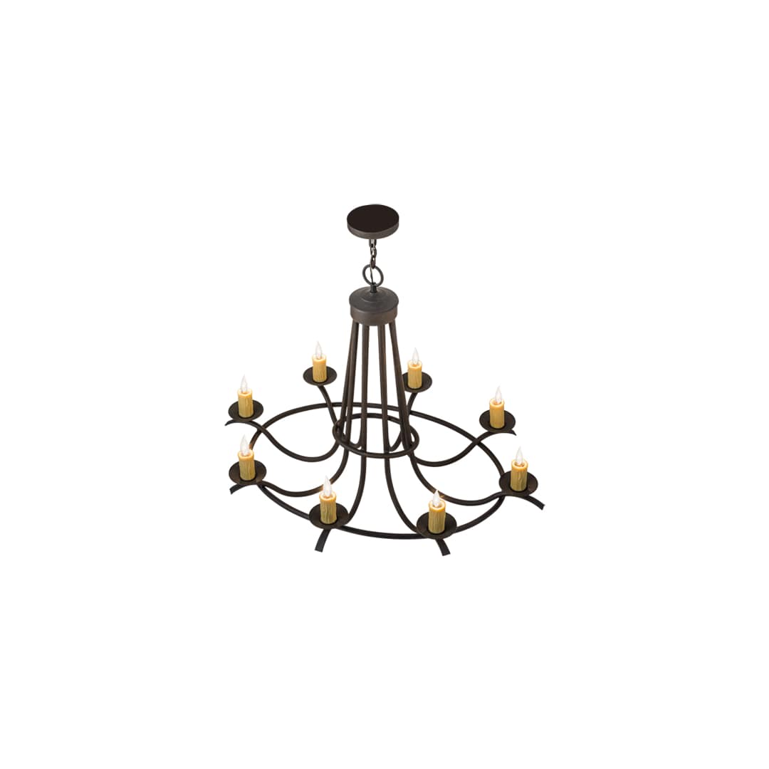 Octavia 8 Light 38" Wide Taper Candle Style Chandelier