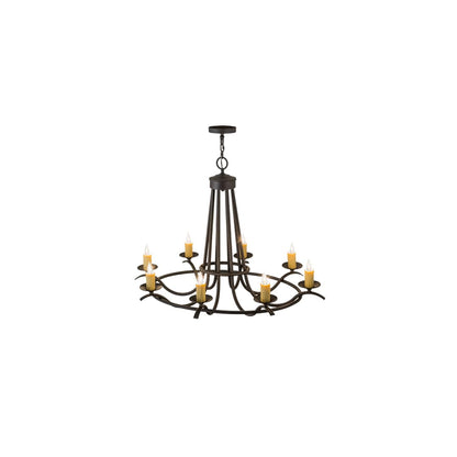 Octavia 8 Light 38" Wide Taper Candle Style Chandelier