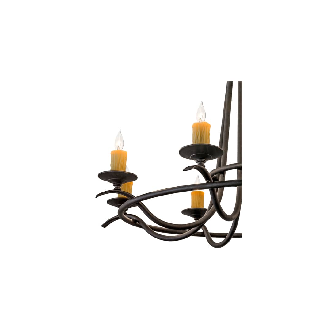 Octavia 8 Light 38" Wide Taper Candle Style Chandelier