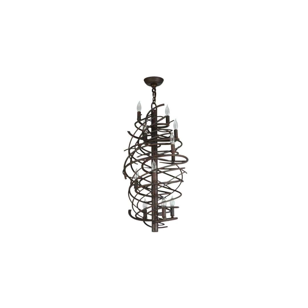Cyclone 13 Light 24" Wide Taper Candle Style Chandelier