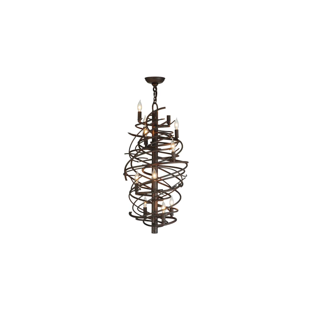 Cyclone 13 Light 24" Wide Taper Candle Style Chandelier