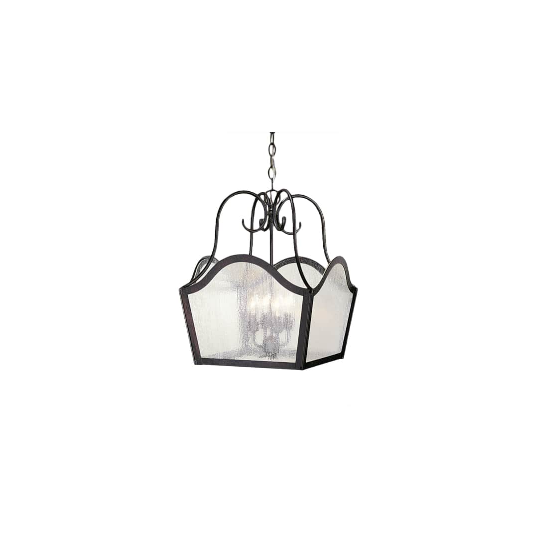 Terena 4 Light 16" Wide Taper Candle Pendant