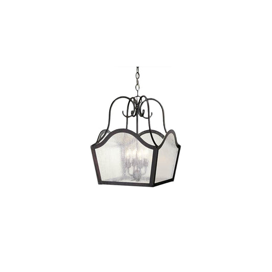 Terena 4 Light 16" Wide Taper Candle Pendant