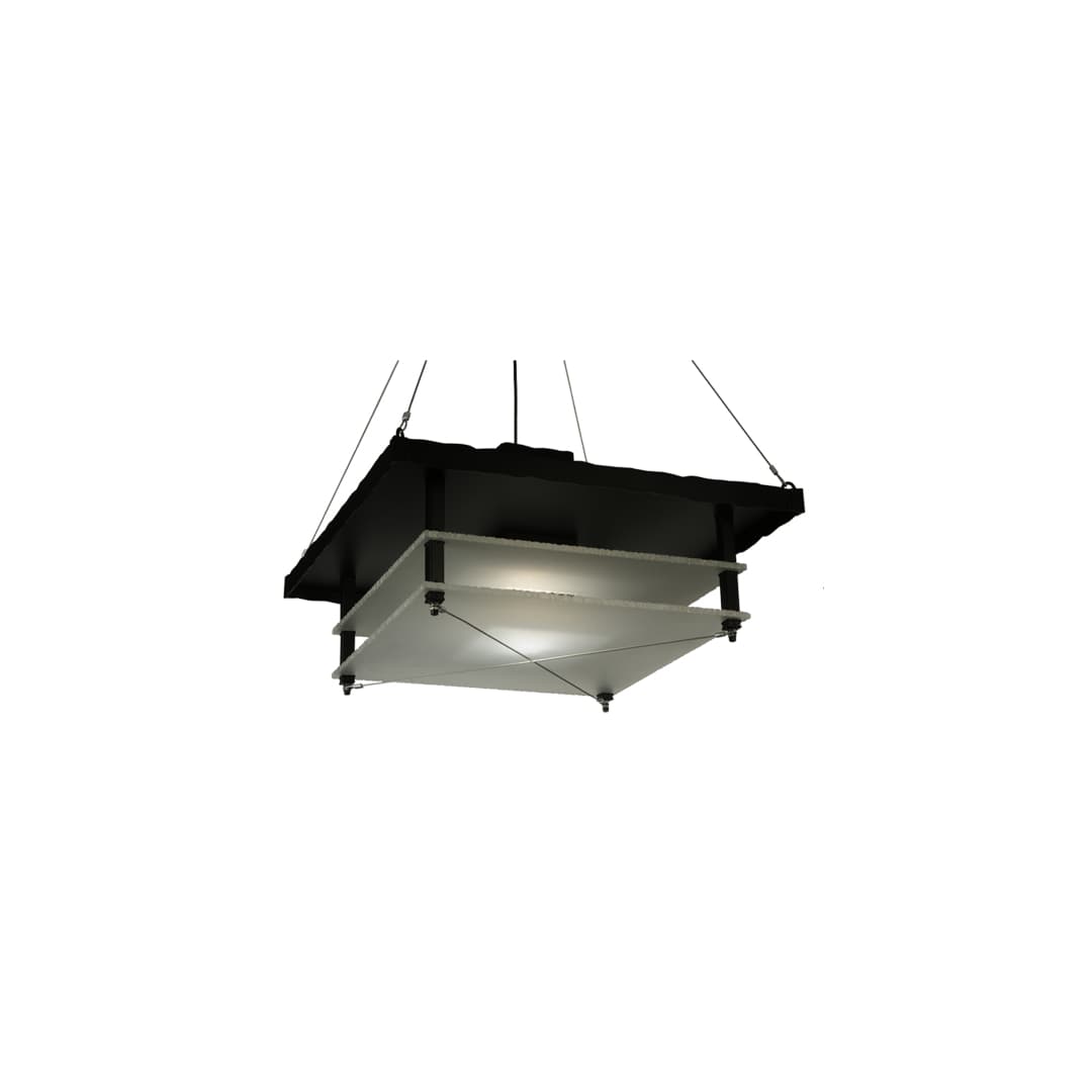 Atlantis 2 Light 43" Wide Abstract Pendant